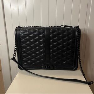 Rebecca Minkoff Large All Black Love Bag